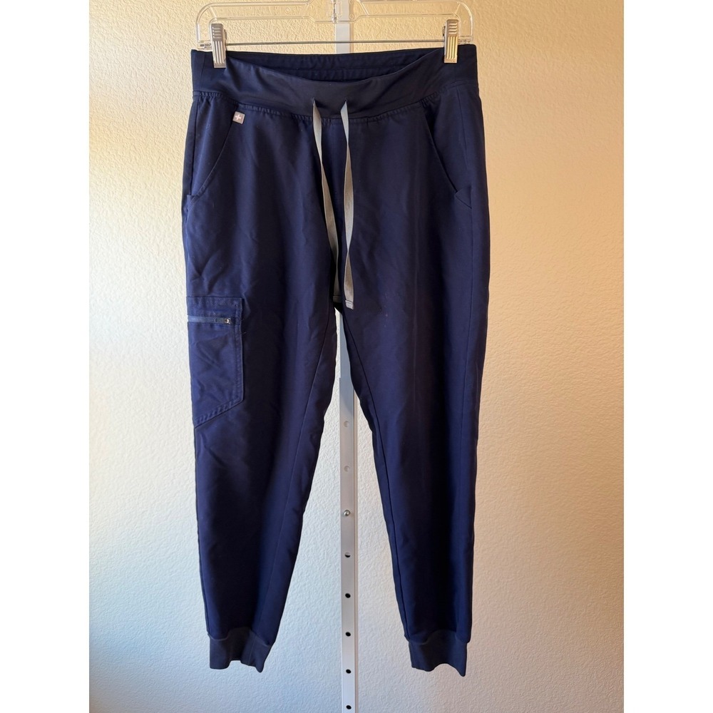 FIGS Zamora Jogger Scrub Pants Navy Blue Small Petite